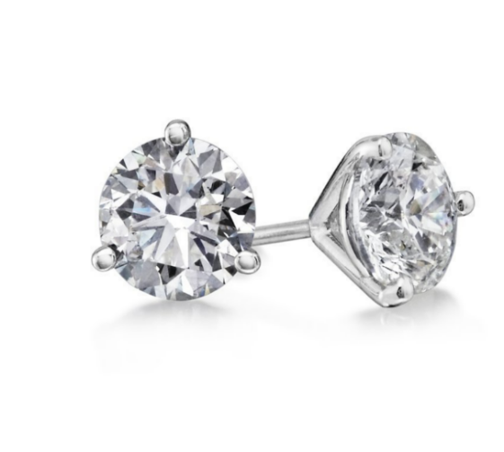 3 Prong 1.50CT Diamond Studs - Anfesas Jewelers 3 Prong 1.50CT Diamond Studs - Anfesas Jewelers