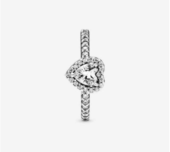 Pandora Elevated Heart Ring - Anfesas Jewelers