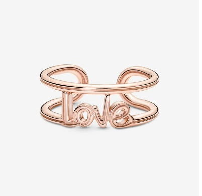Pandora infinity ring rose gold deals