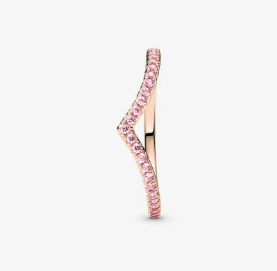 Wishbone Ring New Rose Gold Pandora Ring Pandora™ Rose Princess