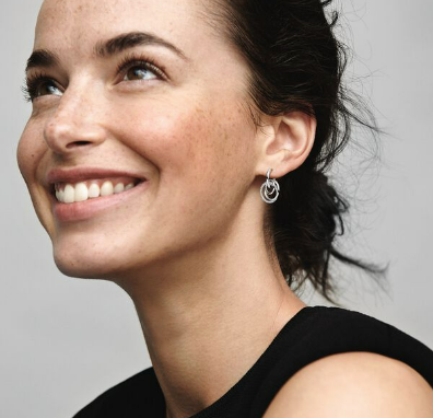 Pandora black diamond earrings Clearance