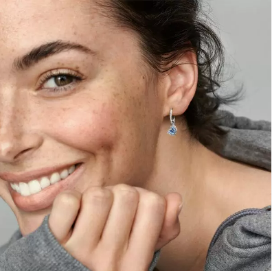 Blue earrings hotsell pandora