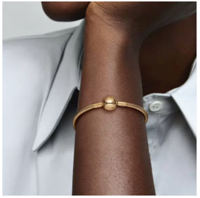 Moments snake chain bracelet deals