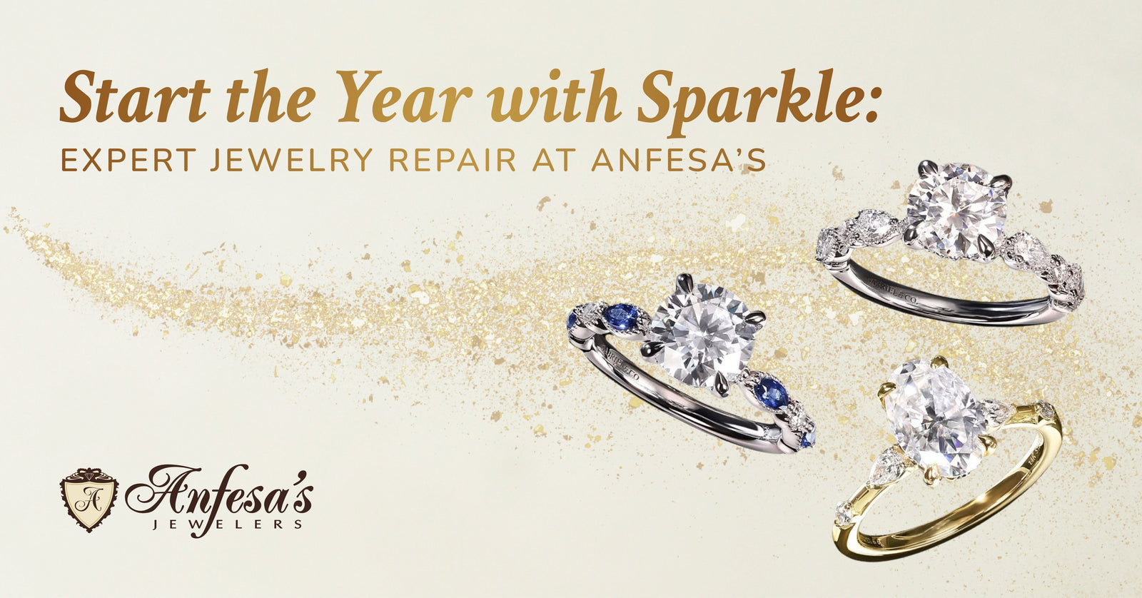 Start the Year with Sparkle: Expert Jewelry Repair at Anfesa’s