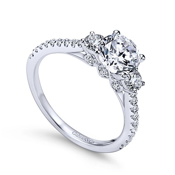 Three-Stone Engagement Rings in Garner, NC
