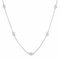 White Gold Diamond Necklace