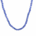 Tanzanite Beaded Necklace