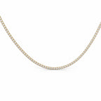 Yellow Gold and Diamond Necklace