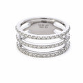 White Gold and Diamond Ring