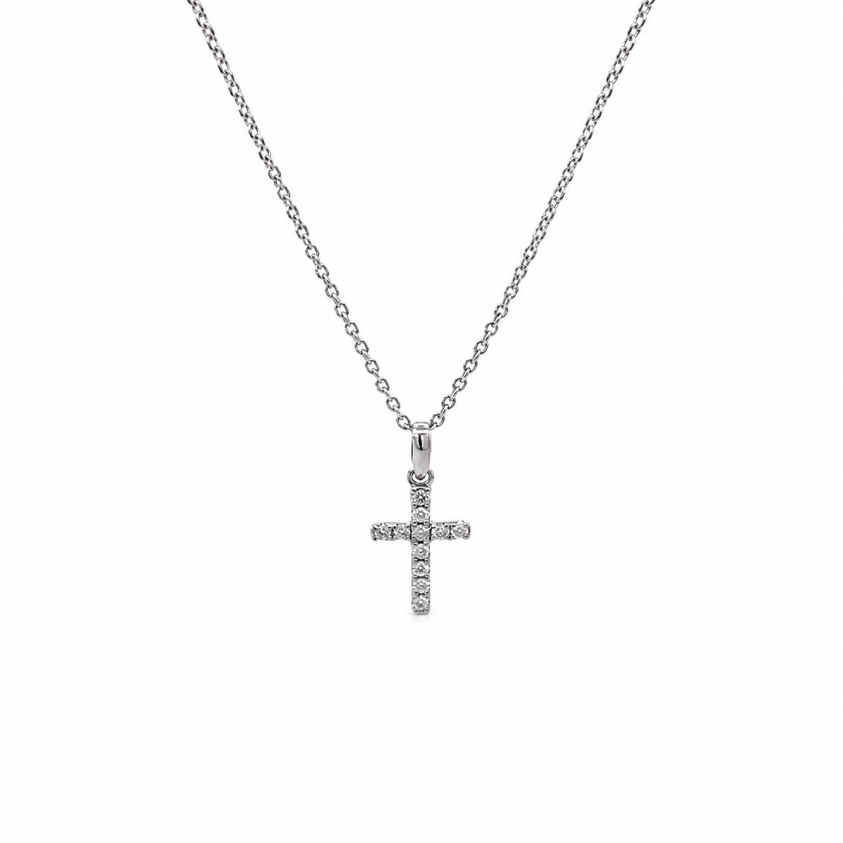 Diamond Cross Necklace