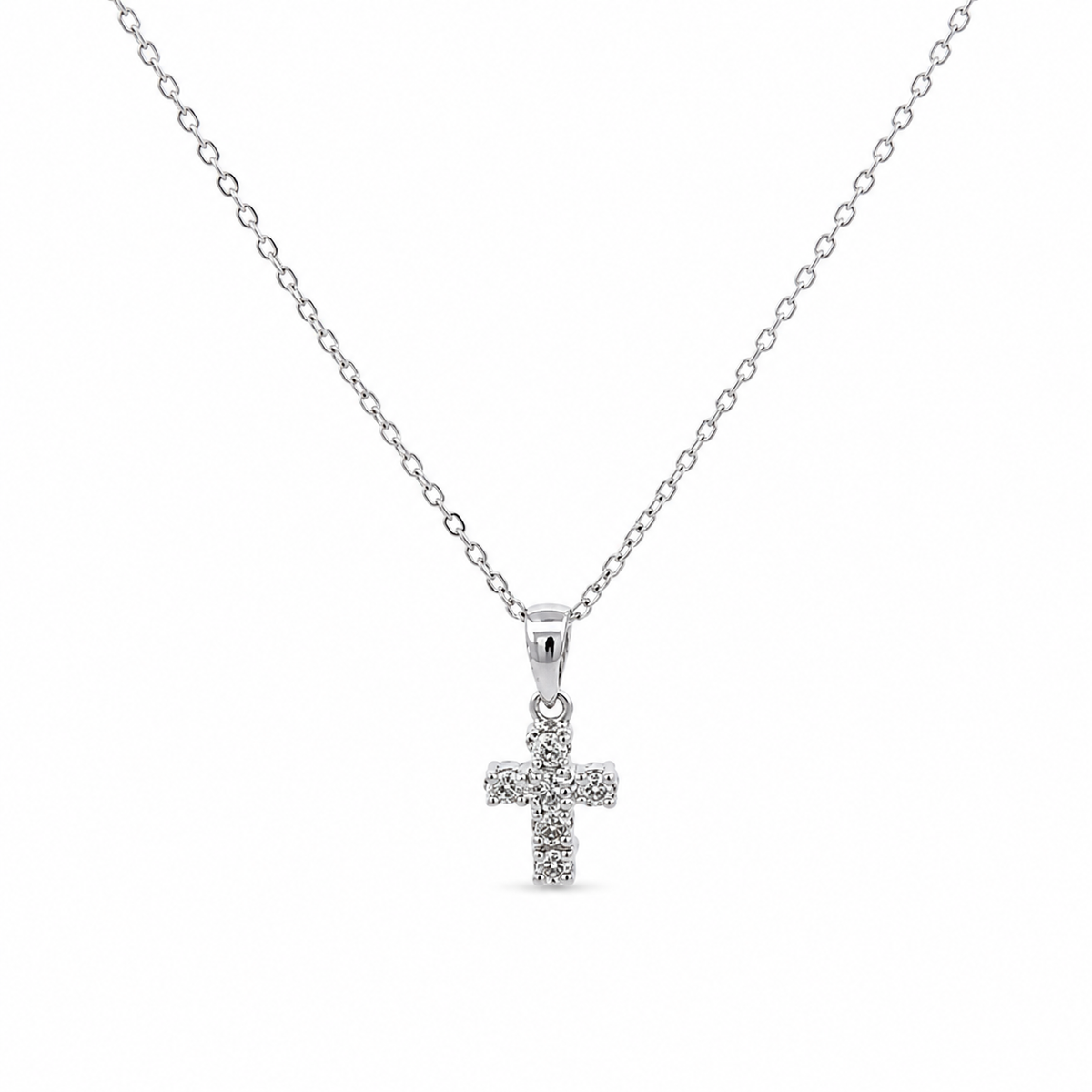 Diamond Cross Necklace