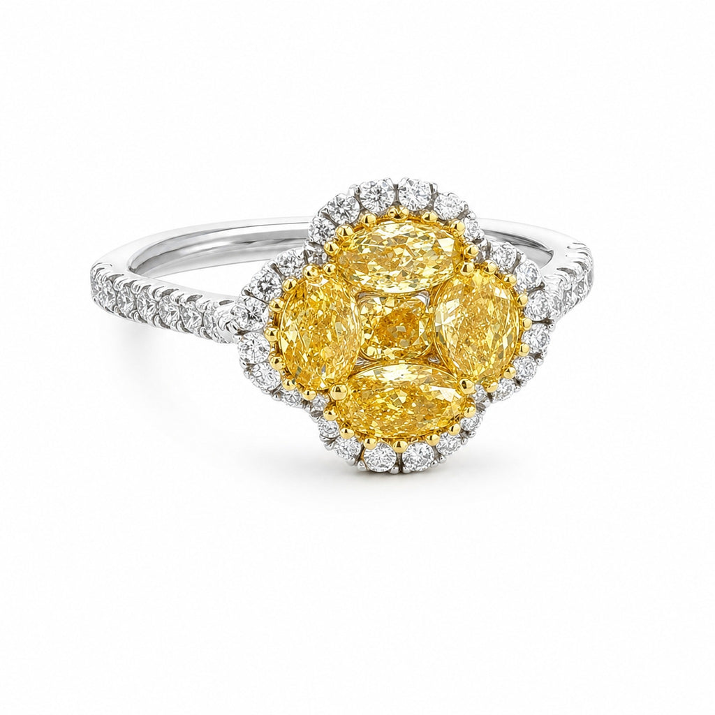 Yellow Diamond Ring