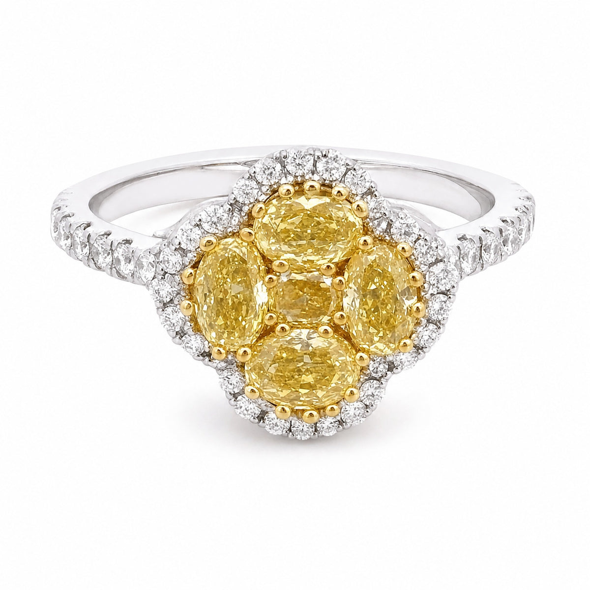 Yellow Diamond Ring