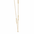 10KY Gold Paperclip Necklace
