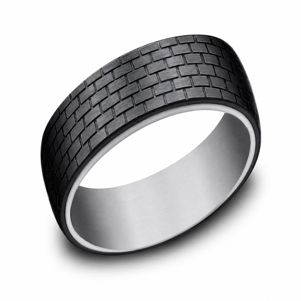 Benchmark- The Abbey Grey Tantalum/ Black Titanium