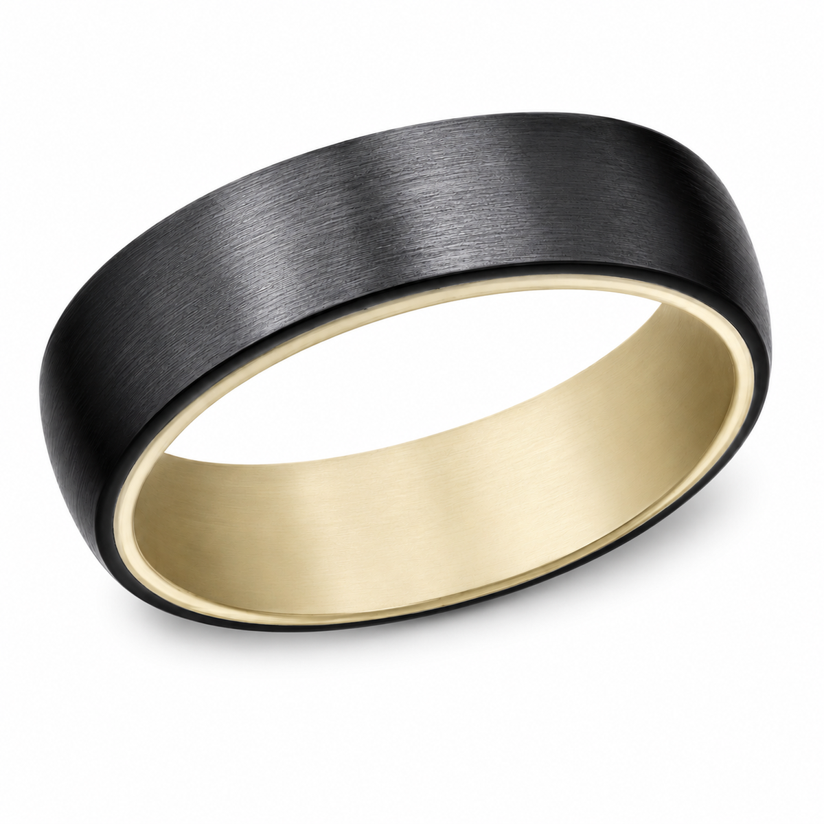 Benchmark- The Baron 14K Yellow Gold/ Black Titanium
