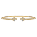 Gabriel and Co Gold Bangle