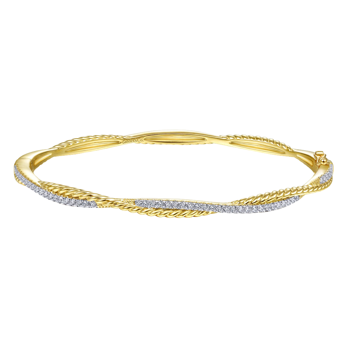 Gabriel and Co Gold Bangle