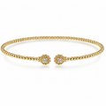 Gabriel and Co Gold Bangle