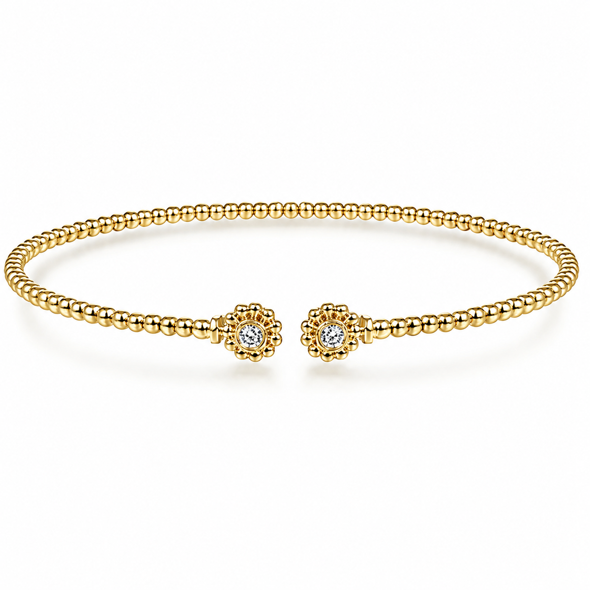 Gabriel and Co Gold Bangle