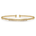 Gabriel and Co Gold Bangle