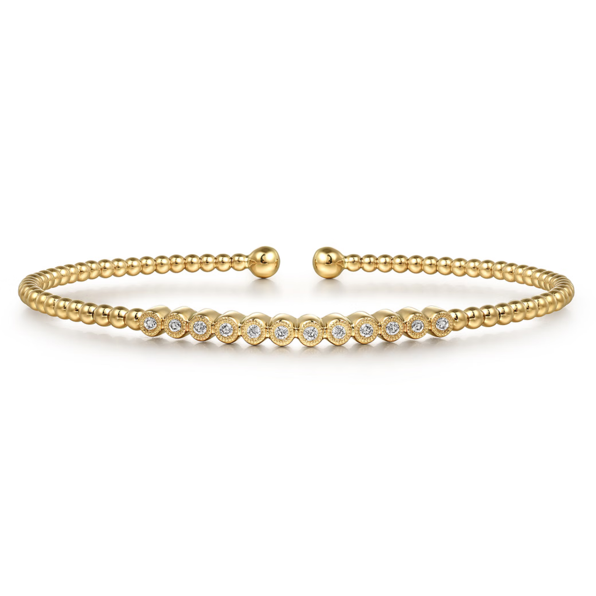 Gabriel and Co Gold Bangle