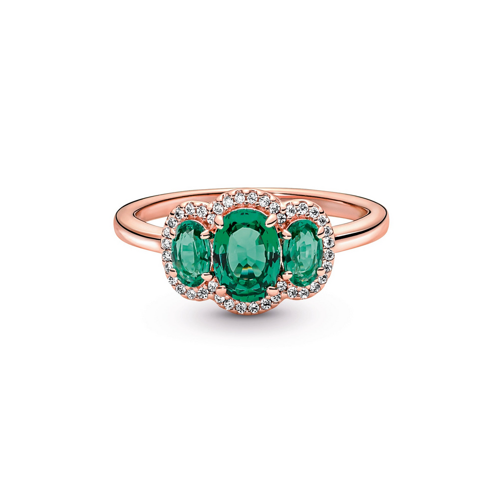 Pandora Three Stone Vintage Ring