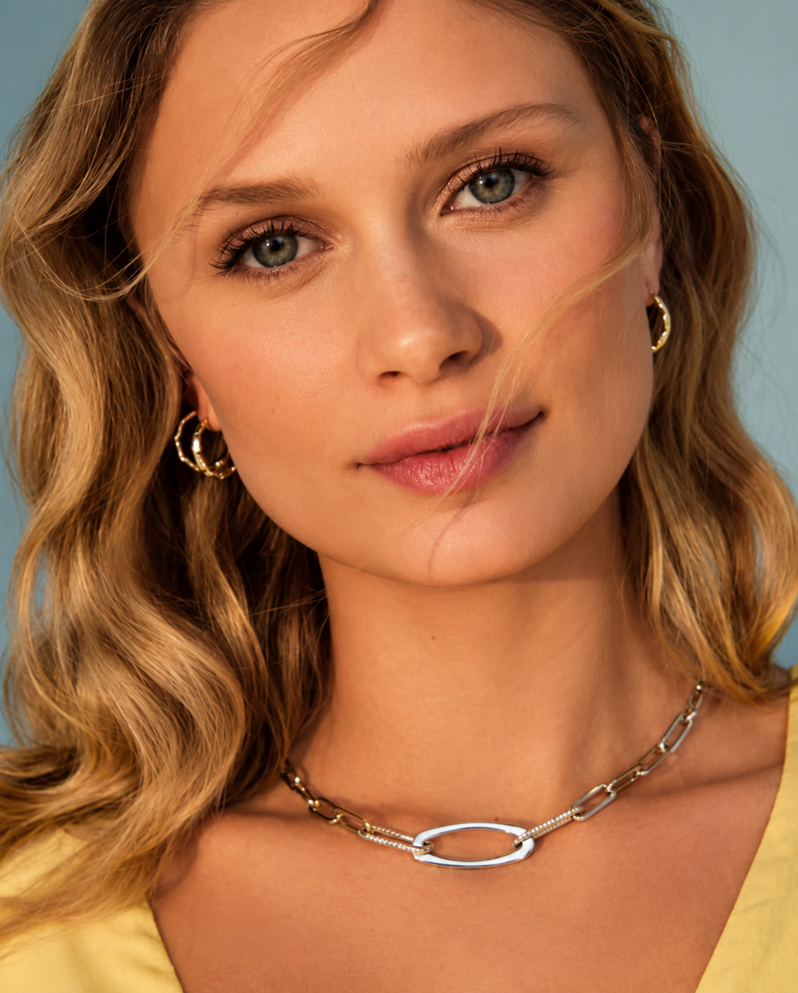 Kendra Scott Adeline Chain Necklace In Mixed Metal