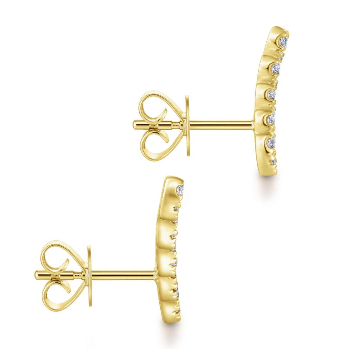 14k Yellow Gold Stud