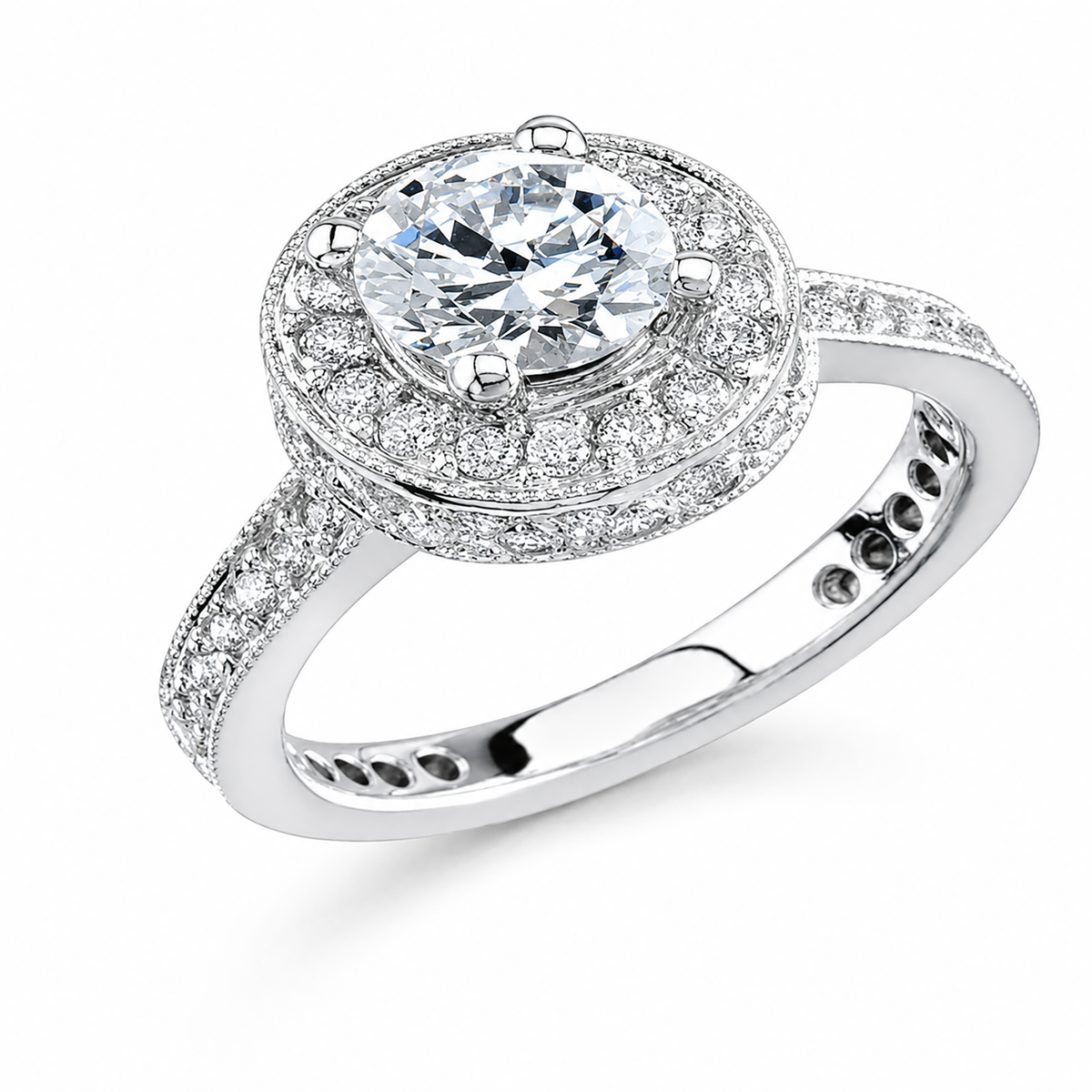 Gregorio Ladies 18k Engagement ring