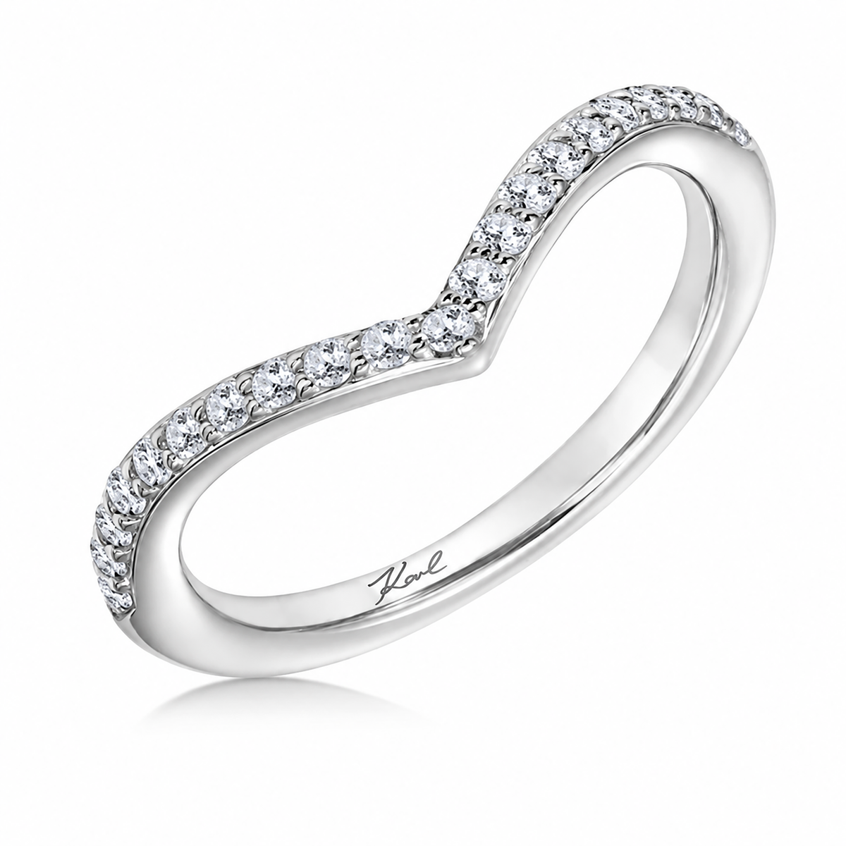 Karl Lagerfeld Diamond Band