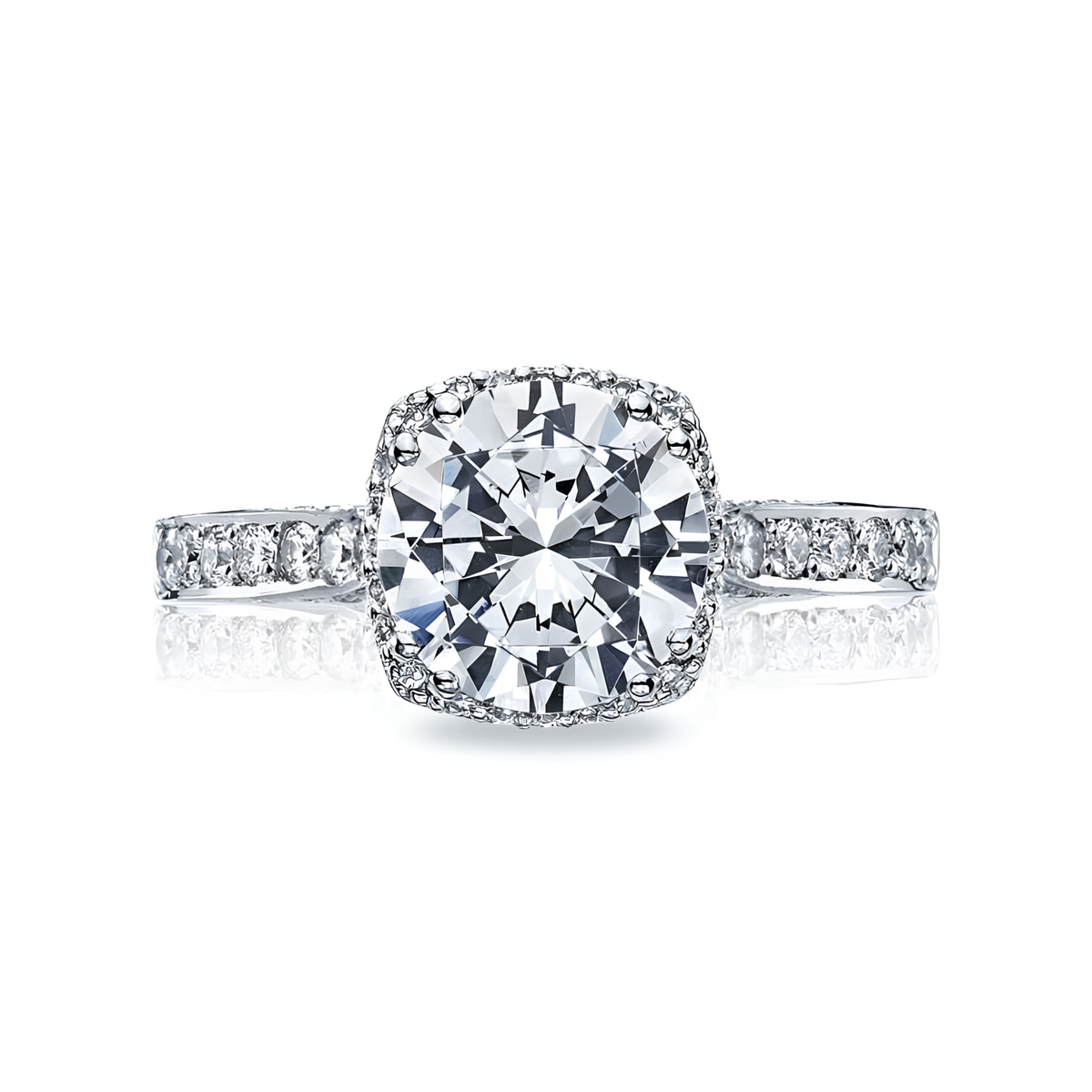 Tacori Dantela Pave Engagement Ring