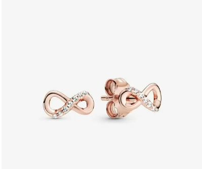 Pandora Sparkling Infinity Stud Earrings