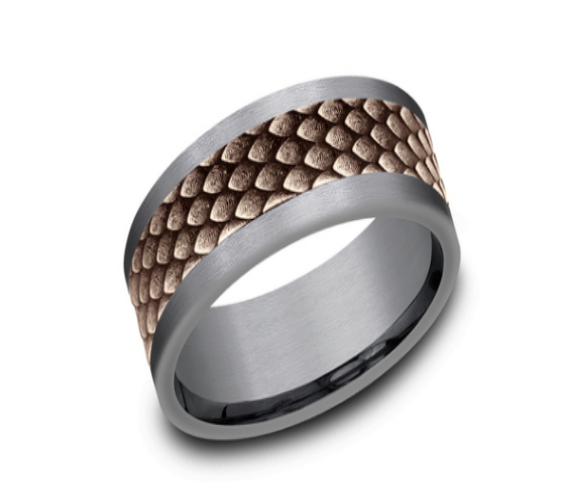 Benchmark- The Rhaegal Tantalum Grey/14K Rose Gold