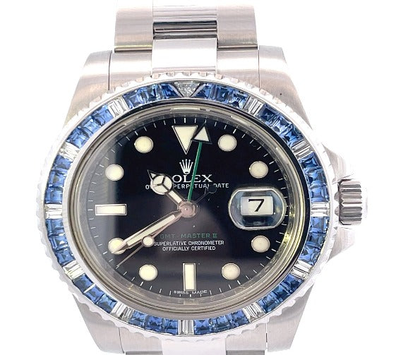 Certified Pre-Owned Rolex 40mm GMT Mater II &quot;Cookie Monster&quot; in Garner, NC