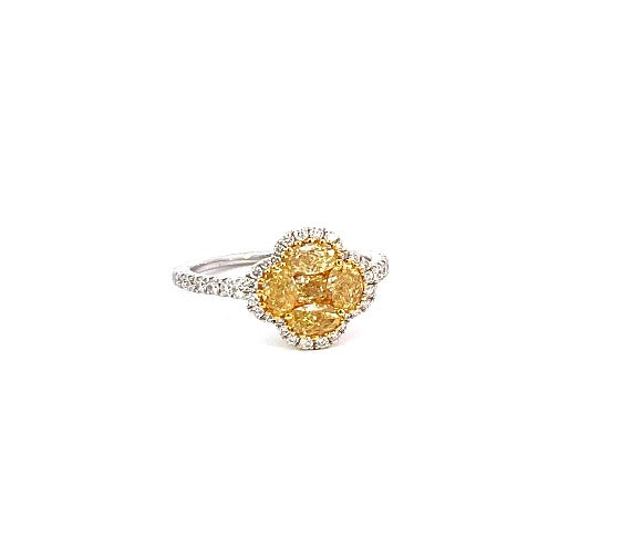 Yellow Diamond Ring