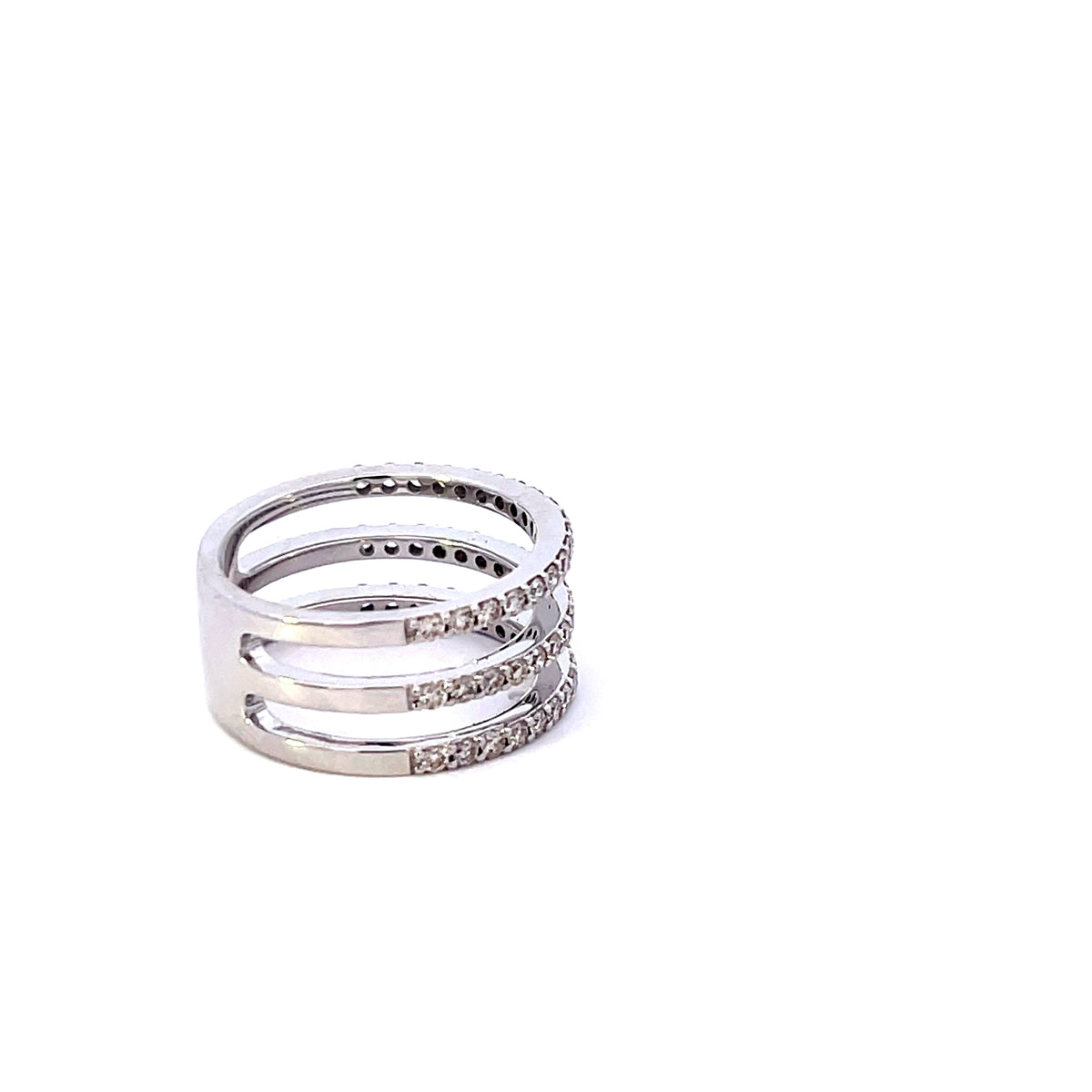 White Gold and Diamond Ring
