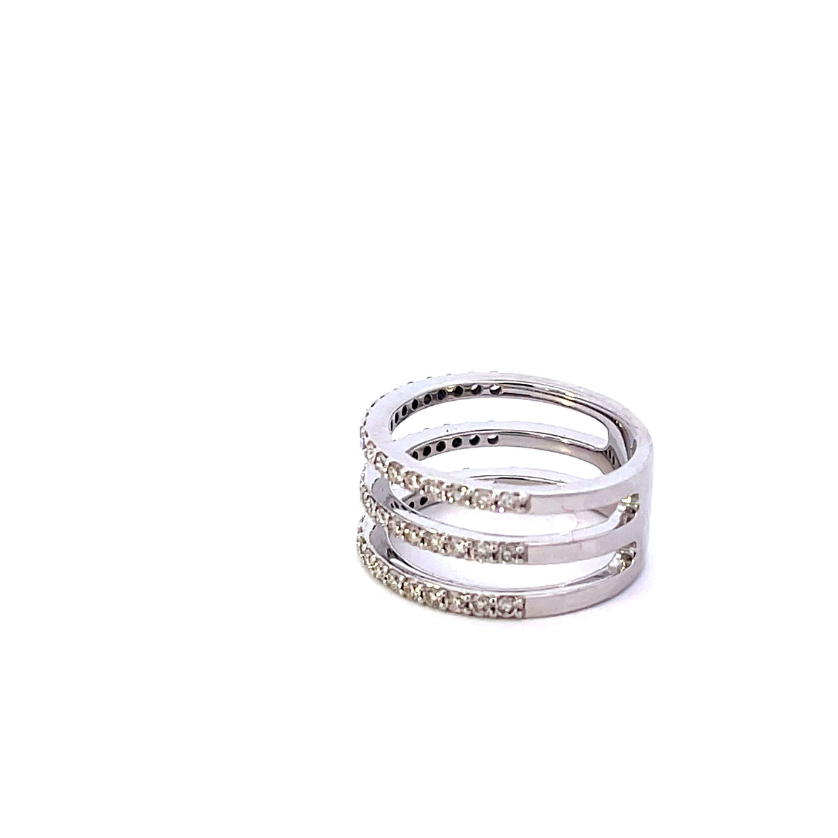 White Gold and Diamond Ring