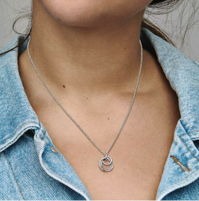 Pandora Family Always Encircled Pendant Necklace