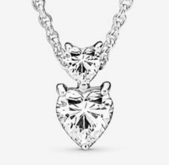 Double necklace pandora deals