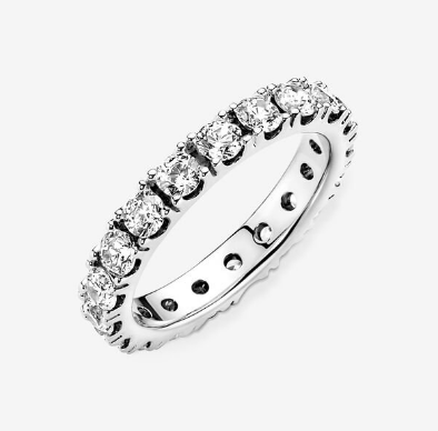 Pandora Sparkling Row Eternity Ring