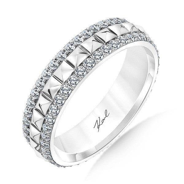 Karl Lagerfeld Pyramid Eternity Band