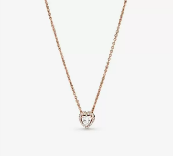 Pandora Sparkling Heart Collier Necklace in Raleigh, NC