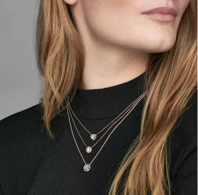 manifestation Rust Vant til Pandora Sparkling Heart Collier Necklace - Anfesas Jewelers