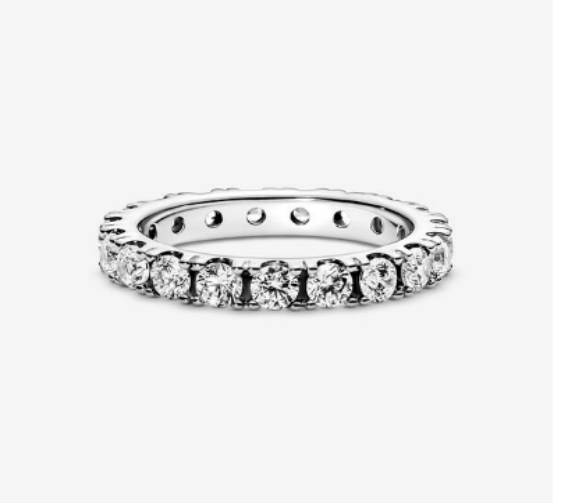 ★pandorum★ eternity PR-047 Pandora Row of Hearts Eternity Ring