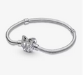 Pandora Moments Butterfly Clasp Snake Chain Bracelet
