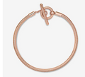Pandora Moments T-Bar Snake Chain Bracelet