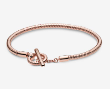 Pandora Moments T-Bar Snake Chain Bracelet - Anfesas Jewelers Pandora Moments T-Bar Snake Chain Bracelet - Anfesas Jewelers