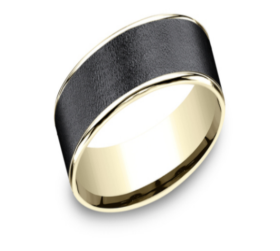 Benchmark- The Sergeant 14K Yellow Gold/ Tantalum Dark