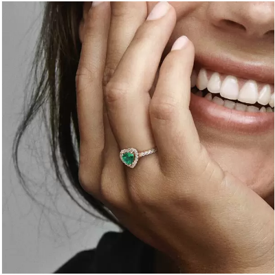 Pandora Sparkling Elevated Heart Ring Anfesas Jewelers